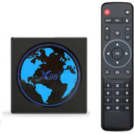 Android 11.0 TV Box,X98 Mini Amlogic S905W2 Quad Core RAM 4GB ROM 32GB Dual WiFi 2.4G/5.8G BT4.2 4K 6K AV1 Home Smart Media Player Android 11.0 TV Box X98 Set top Box