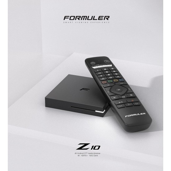 Formuler Z10 4K Android 10 IPTV Streaming Box Formuler Z10 4K Android 10 IPTV Streaming Box