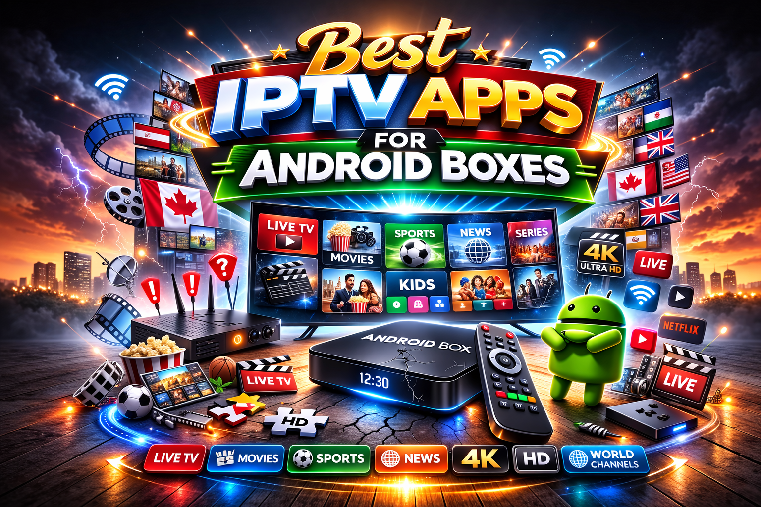 Best IPTV Apps for Android TV & Android Boxes (Complete Guide) Best IPTV Apps for Android TV & Android Boxes (Complete Guide)