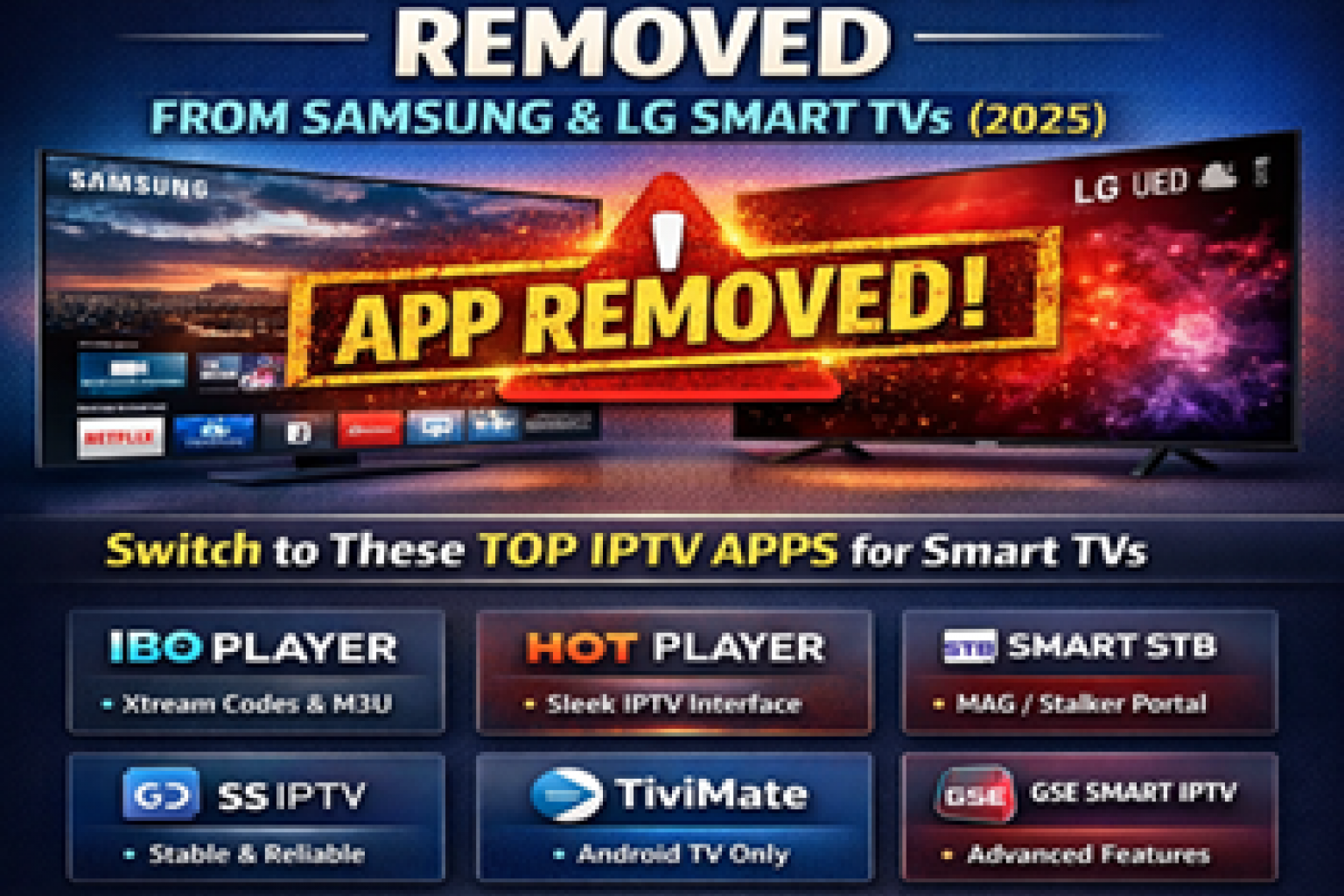 Why is Smarters Player not working on Smart TV Why is Smarters Player not working on Smart TV
