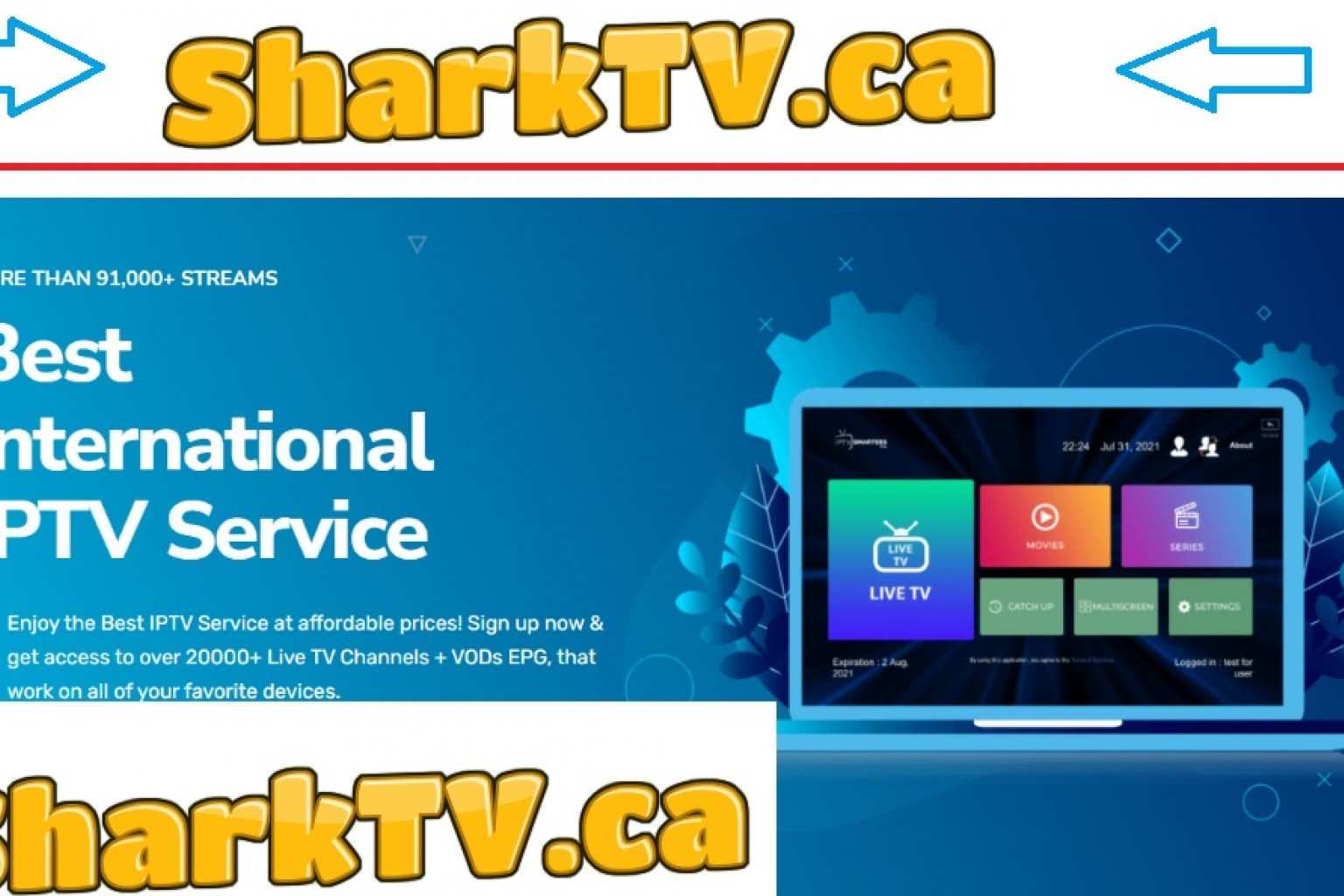 Discovering Sharktv.ca: A Comprehensive Review of an IPTV Subscription Service Provider Discovering Sharktv.ca: A Comprehensive Review of an IPTV Subscription Service Provider