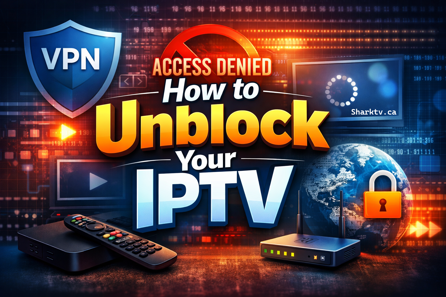 How to Unblock Your IPTV – Complete Guide by SharkTV.ca How to Unblock Your IPTV – Complete Guide by SharkTV.ca