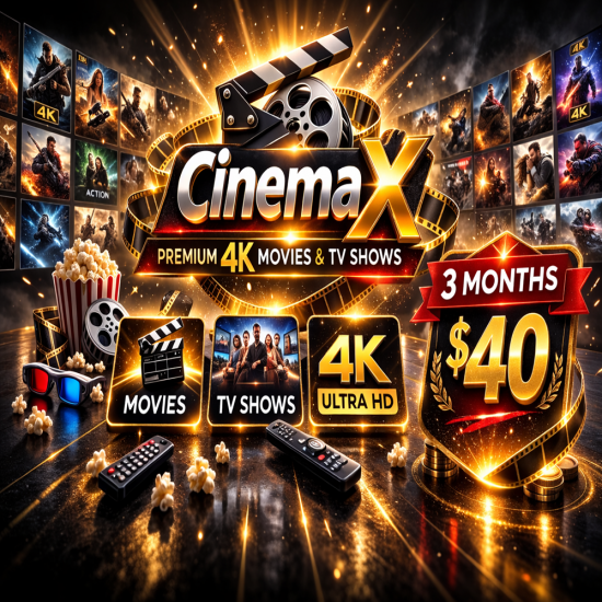 CinemaX - 3 Months Subscription CinemaX - 3 Months Subscription