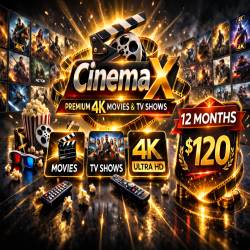 CinemaX - 12 Months Subscription CinemaX - 12 Months Subscription