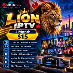 Lion IPTV - 1 Month Subscription Lion IPTV - 1 Month Subscription