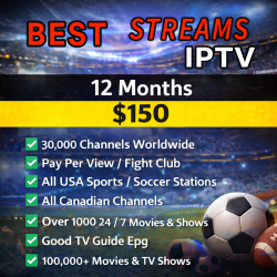 Best Streams IPTV - 12 Months Subscription Best Streams IPTV - 12 Months Subscription