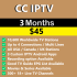 CC IPTV 3 Month