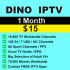 Dino IPTV - 1 Month Package