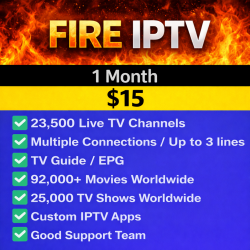 Fire IPTV 1 Month Fire IPTV 1 Month