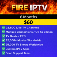 Fire IPTV 6 Months Fire IPTV 6 Months