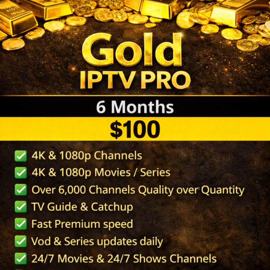 Gold IPTV | Stalker Gold IPTV Server Gold IPTV | Stalker Gold IPTV Server
