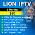 Lion IPTV 6 Month Subscription – Live TV, Sports & Movies