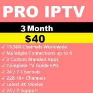 Pro IPTV 3 Month Pro IPTV 3 Month