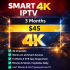 Smart 4K IPTV 3 Months